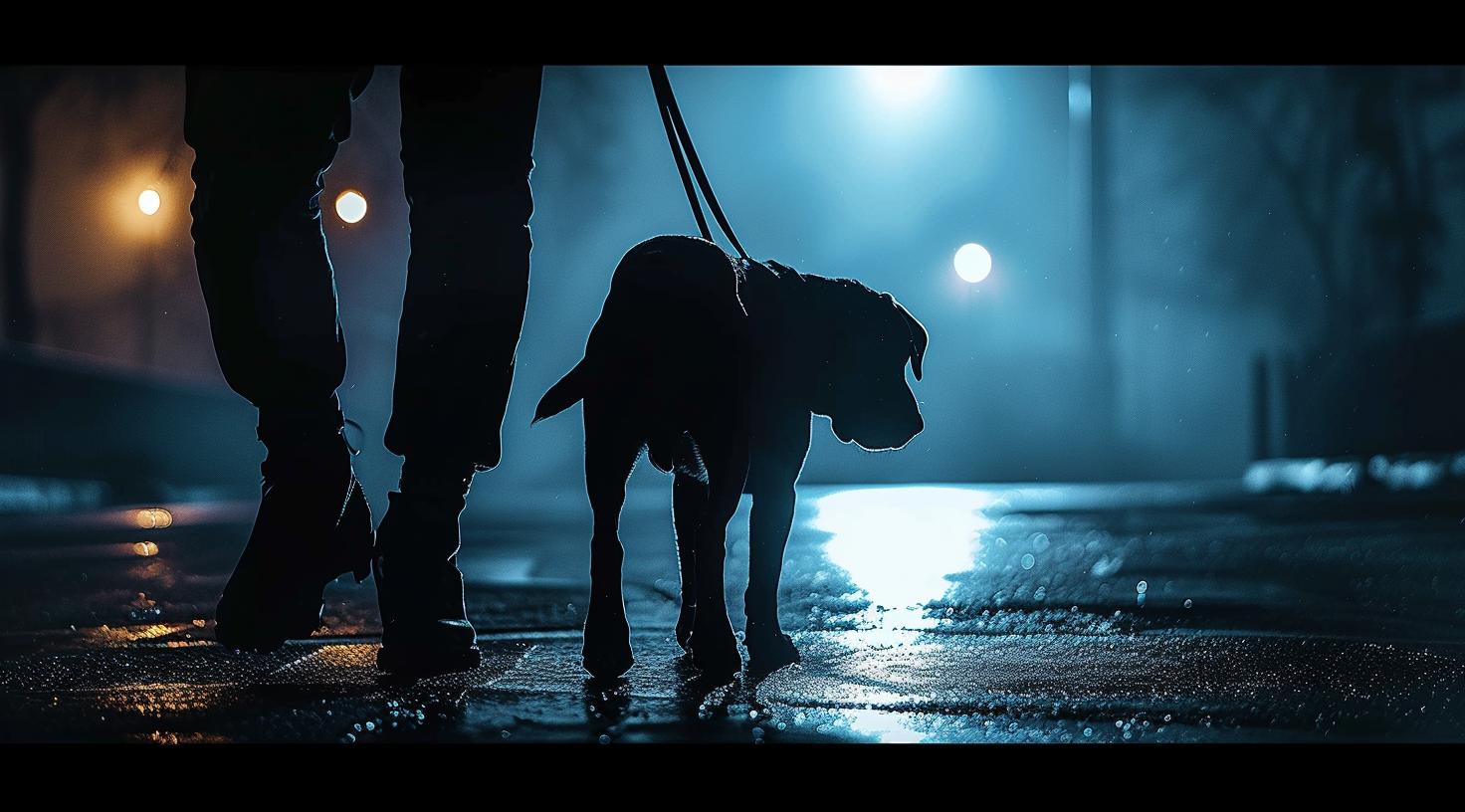 Sicherheit im Dunkeln für Hunde und ihre Halter